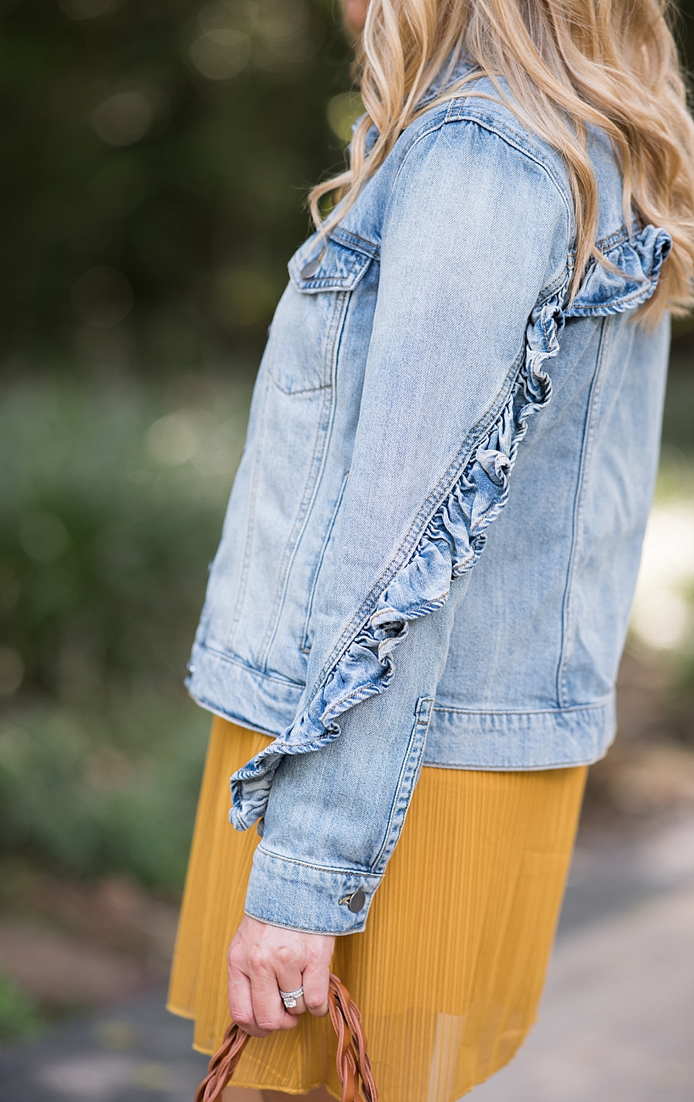 Mustard Colored Dress with Booties Fancy Ashley