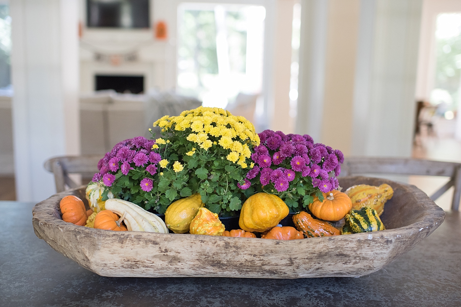 DIY Fall Centerpiece Idea Fancy Ashley