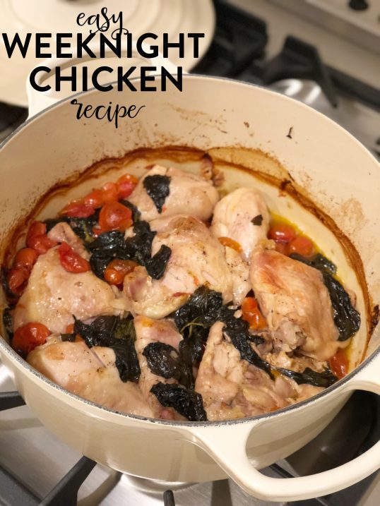 Easy Weeknight Chicken - Fancy Ashley