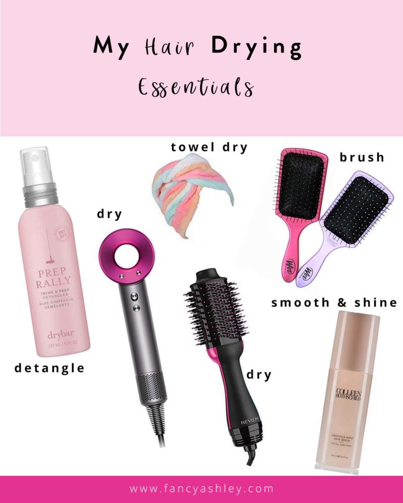 What I Use to Dry My Hair Video Fancy Ashley