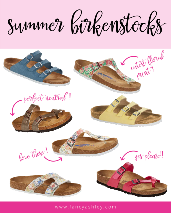 summer birkenstocks