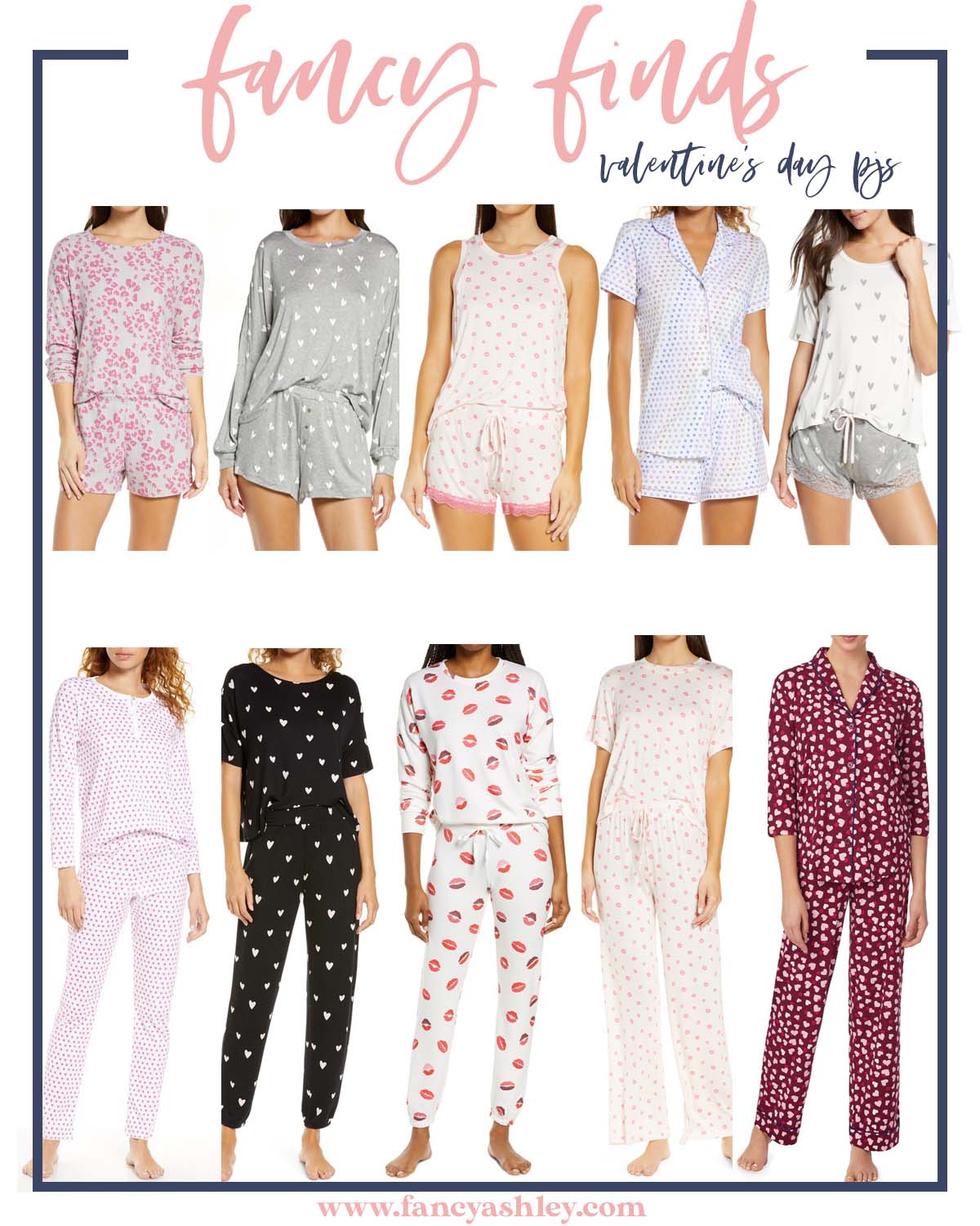 Valentine's Day Pajamas Fancy Ashley